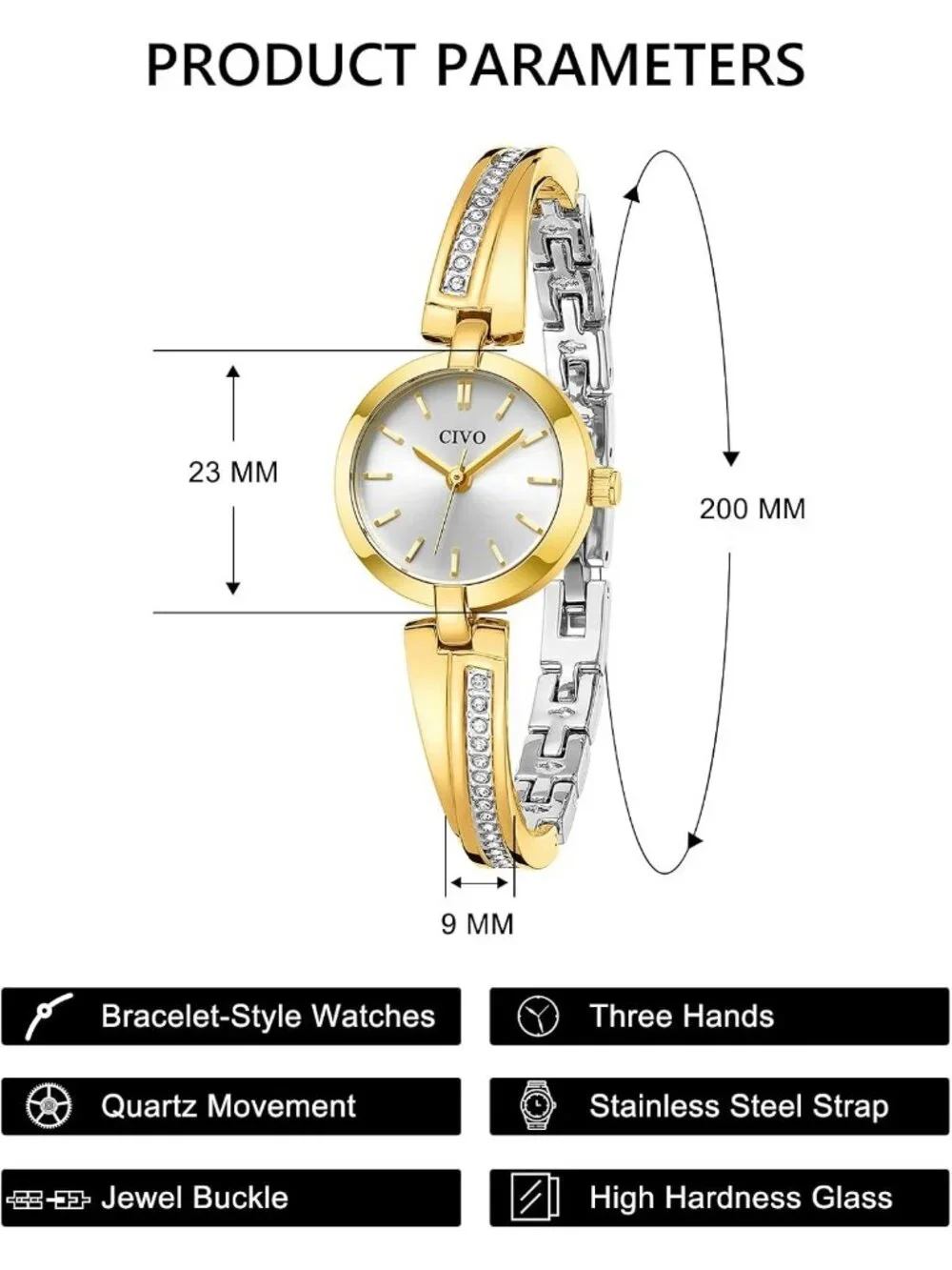 N/A gold bracelet